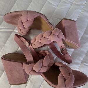 Rebecca Minkoff Blush Braided Heels